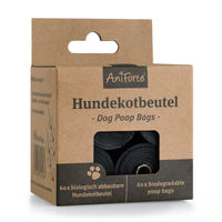 Produktbild von AniForte Hundekotbeutel Schwarz 60 Stück