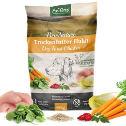 AniForte Hundetrockenfutter Huhn mit hohem Fleischanteil glutenfrei und monoprotein für alle Altersstufen und Größen – Bild 1 von 1
