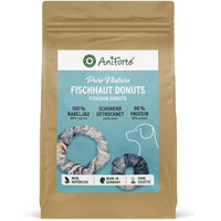 Produktbild von AniForte Kausnack Fischhaut Donuts aus Kabeljau Monoprotein 70g - 70 g
