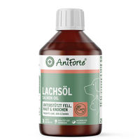 Produktbild von AniForte Lachsöl Haut-Fell-Supplement ohne Konservierungsstoffe 250 ml - 250 ml