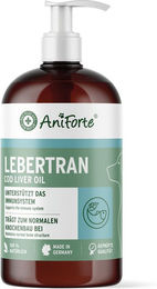 AniForte Lebertran Fischöl als Nahrungsergänzung für Haut, Fell und Gelenke 500 ml - 500 ml – Bild 1 von 4