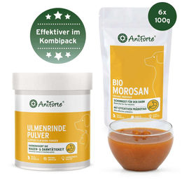 Produktbild von AniForte Magen-Darm Paket S Bio Pulver zur Unterstützung der Verdauung