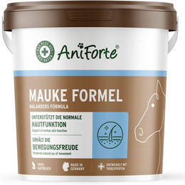 AniForte Mauke-Formel Kräutermischung Pulver zur Unterstützung von Haut, Fell und Immunsystem 1kg - 1 kg – Bild 1 von 3