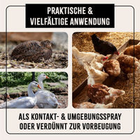Produktbild von AniForte Milben-STOP flüssig gegen Parasiten für Hühner und Geflügel - 5 l