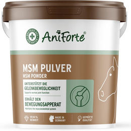 AniForte MSM Pulver zur Unterstützung von Gelenken sowie Haut und Fell 1,5 kg - 1,5 kg – Bild 1 von 4