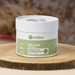 AniForte MSM Pulver zur Unterstützung von Gelenken sowie Haut und Fell hypoallergen 300g - 300 g – Bild 1 von 5