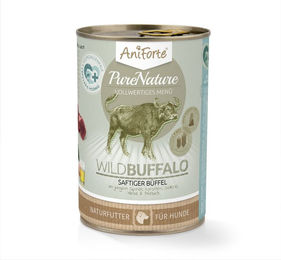 AniForte Nassfutter Büffel ohne Farb- und Aromastoffe 400 g – Bild 1 von 2