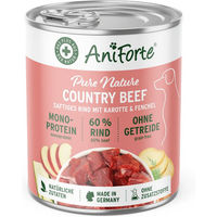 Produktbild von AniForte Nassfutter CountryBeef Rind und Kalb ohne Farb- und Aromastoffe 400 g