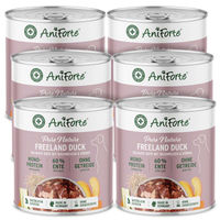 Produktbild von AniForte Nassfutter Ente mit Buchweizen getreidefrei und glutenfrei