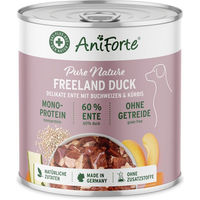 Produktbild von AniForte Nassfutter Freilandente ohne Farb- und Aromastoffe sowie Konservierungsstoffe