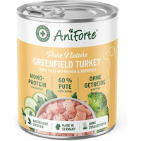 Produktbild von AniForte Nassfutter Greenfield Turkey mit Truthahn 400 g ohne Farb- und Aromastoffe