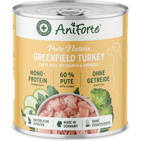 Produktbild von AniForte Nassfutter Greenfield Turkey ohne Farb- und Aromastoffe