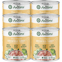 Produktbild von AniForte Nassfutter GreenfieldTurkey Pute 6x800 g ohne Farb- und Aromastoffe sowie Konservierungsstoffe - 6 x 800 g