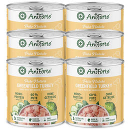 Produktbild von AniForte Nassfutter Pute Sensitive Getreidefrei und Glutenfrei