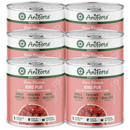 Produktbild von AniForte Nassfutter Rind Pur getreidefrei glutenfrei monoprotein