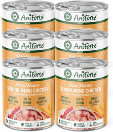 AniForte Nassfutter Senior Huhn ohne Farb- und Aromastoffe – Bild 1 von 2