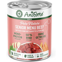 Produktbild von AniForte Nassfutter Senior Hund Rind und Kalb ohne Farb- und Aromastoffe 400 g