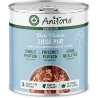 Produktbild von AniForte Nassfutter Ziege Pur getreidefrei und monoprotein 4,8 kg - 6 x 400 g