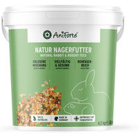 Produktbild von AniForte Natur Nagerfutter Vitaminsupplement Vegan für Kaninchen Meerschweinchen Chinchilla und Hamster 4,5kg - 4,5 kg