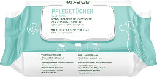 AniForte Pflegetücher Türkis 100 Stück – Bild 1 von 2