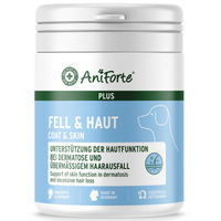 Produktbild von AniForte Plus Fell & Haut Nährstoff-Snacks für Hunde (90 Stück)