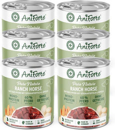 AniForte RanchHorse Pferdefutter mit Süßkartoffeln Stückchen in Sauce 6x400 g - 6 x 400 g – Bild 1 von 5