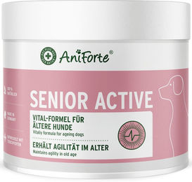 AniForte Senior Active Nahrungsergänzung Pulver zur Unterstützung von Gelenken und Immunsystem für Senioren 250 g - 250 g – Bild 1 von 4