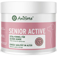 Produktbild von AniForte Senior Active Nahrungsergänzung Pulver zur Unterstützung von Gelenken und Immunsystem für Senioren 250 g - 250 g