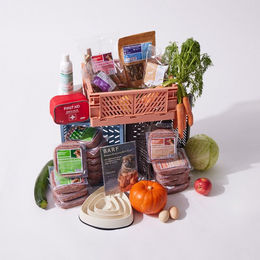 Produktbild von AniForte Sensitive Welpen Futter für Haut und Fell mit Rind Huhn Lamm Ente und Kabeljau