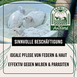 AniForte Staubbad für Hühner mit Zeolith 10kg - 10 kg – Bild 1 von 4