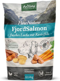 AniForte Trockenfutter FjordSalmon Lachs für adulte Hunde 12,5 kg - 12,5 kg – Bild 1 von 5