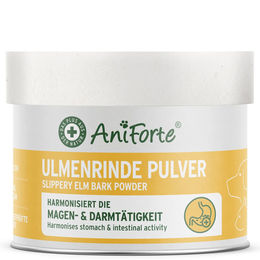 Produktbild von AniForte Ulmenrinde Pulver für Hund und Katze 100 g zur Unterstützung der Magen-Darm-Verdauung