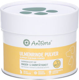 Produktbild von AniForte Ulmenrinde Pulver zur Unterstützung der Magen-Darm-Funktion für Hunde und Katzen 100 g - 100 g