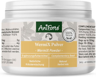 Produktbild von AniForte WermiX Aufbaufutter Pulver zur Rekonvaleszenz und Verdauung 20 g