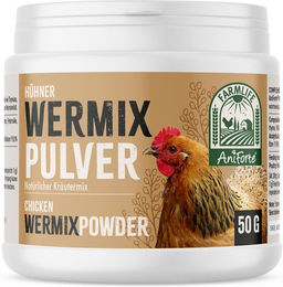 AniForte Wermix Ergänzungsfutter für Hühner ohne tierisches Protein 50g - 50 g – Bild 1 von 4