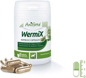 AniForte WermiX Kapseln für Hunde zur Unterstützung von Magen und Darm – Bild 1 von 6