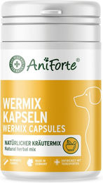 AniForte WermiX Kapseln zur Immunstärkung und Unterstützung der Verdauung bei der Rekonvaleszenz 50 Stück – Bild 1 von 4