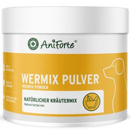 Produktbild von AniForte WermiX Verdauungshilfe für Hunde Vegan ohne tierisches Protein 250g - 250 g