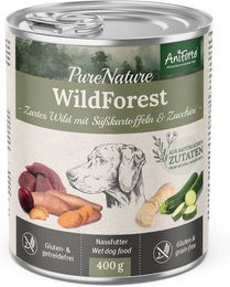 AniForte WildForest Nassfutter Wild 400 g ohne Konservierungsstoffe und Aromastoffe – Bild 1 von 2