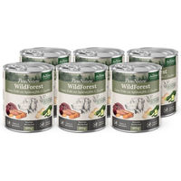Produktbild von AniForte WildForest Nassfutter Wild Monoprotein für alle Altersstufen 6x400 g - 6 x 400 g