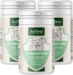 Produktbild von AniForte ZeckenSchild Kapseln für große Hunde zur Unterstützung von Haut und Fell