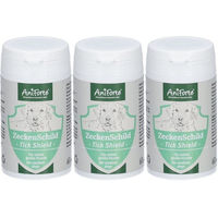 Produktbild von AniForte ZeckenSchild Kapseln für mittelgroße Hunde mit Vitaminen zur Unterstützung von Haut und Fell