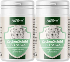 Produktbild von AniForte ZeckenSchild Kapseln zur Unterstützung von Haut und Fell