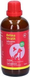Anima Strath Flüssiges Aufbaufutter zur Unterstützung der Atemwege und des Immunsystems für alle Tiergrößen 100 ml – Bild 1 von 2