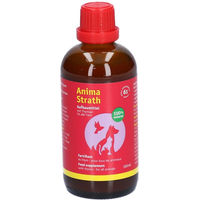 Produktbild von Anima Strath Flüssiges Aufbaufutter zur Unterstützung der Atemwege und des Immunsystems für alle Tiergrößen 100 ml