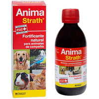 Produktbild von Anima Strath Stärkungsmittel für Hunde, Katzen, Nager und Fische zur Unterstützung von Immunsystem, Haut, Fell, Verdauung und Leber, 250 ml