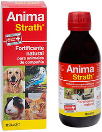 Anima Strath Stärkungsmittel für Katzen, Hunde, Nager und Fische zur Immunstärkung, Haut, Fell und Leber, 100 ml – Bild 1 von 1