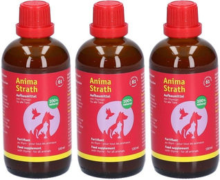 Anima Strath Stärkungsmittel mit Thymian für alle Tiergrößen zur Unterstützung der Atemwege und des Immunsystems 300 ml – Bild 1 von 1