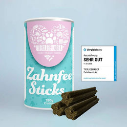 Animagus Zahnfee Sticks Zahnpflege für Hunde mit Insekten kaltgepresst 350g - 350 g – Bild 1 von 12
