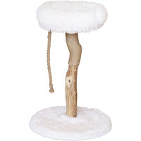 Produktbild von Animal Boulevard Kratzbaum Alaska für Katzen mit Korb und Sisal in Weiß